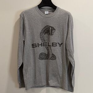 Ford Shelby Gray Cobra Long Sleeve Tee